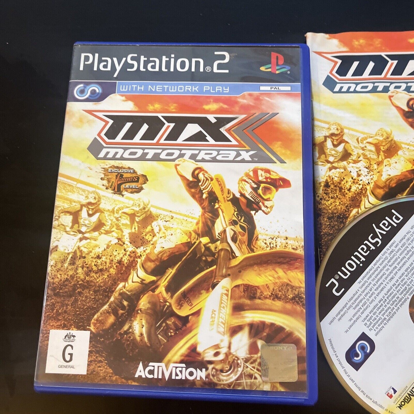 MTX Mototrax - Sony PlayStation 2 PS2 PAL Game with Manual