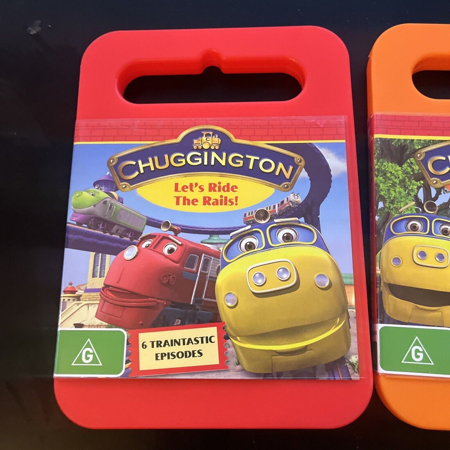 Chuggington - Let's Ride The Rails / Chiggers On Safari (DVD) Region 4