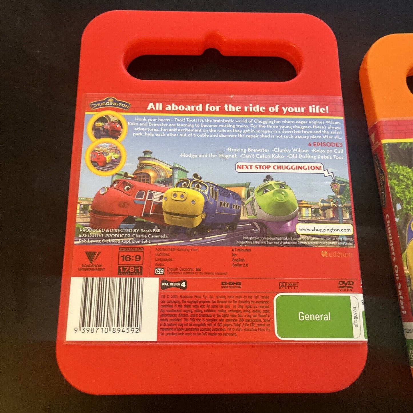 Chuggington - Let's Ride The Rails / Chiggers On Safari (DVD) Region 4