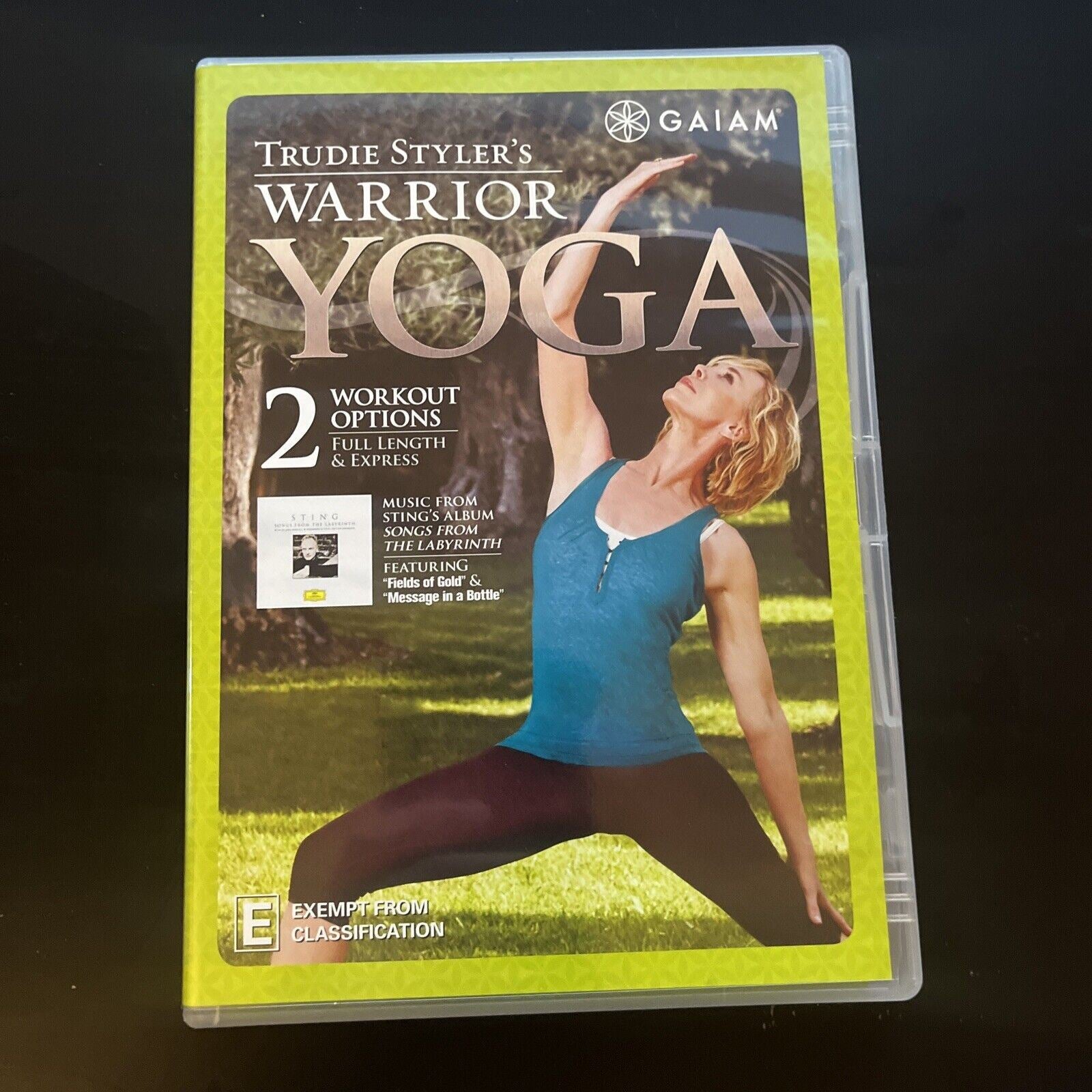 Trudie Styler's Warrior Yoga (DVD, 2010) Region 4 NEW – Retro Unit