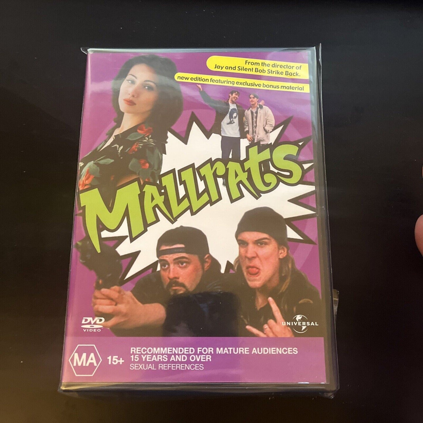 Mallrats (DVD, 1995) Claire Forlani, Jason Lee, Jeremy London, NEW Region 4 &2