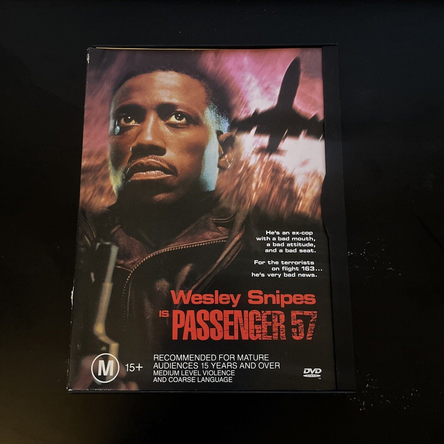 Passenger 57 (DVD, 1992) Wesley Snipes, Bruce Payne, Tom Sizemore Region 4