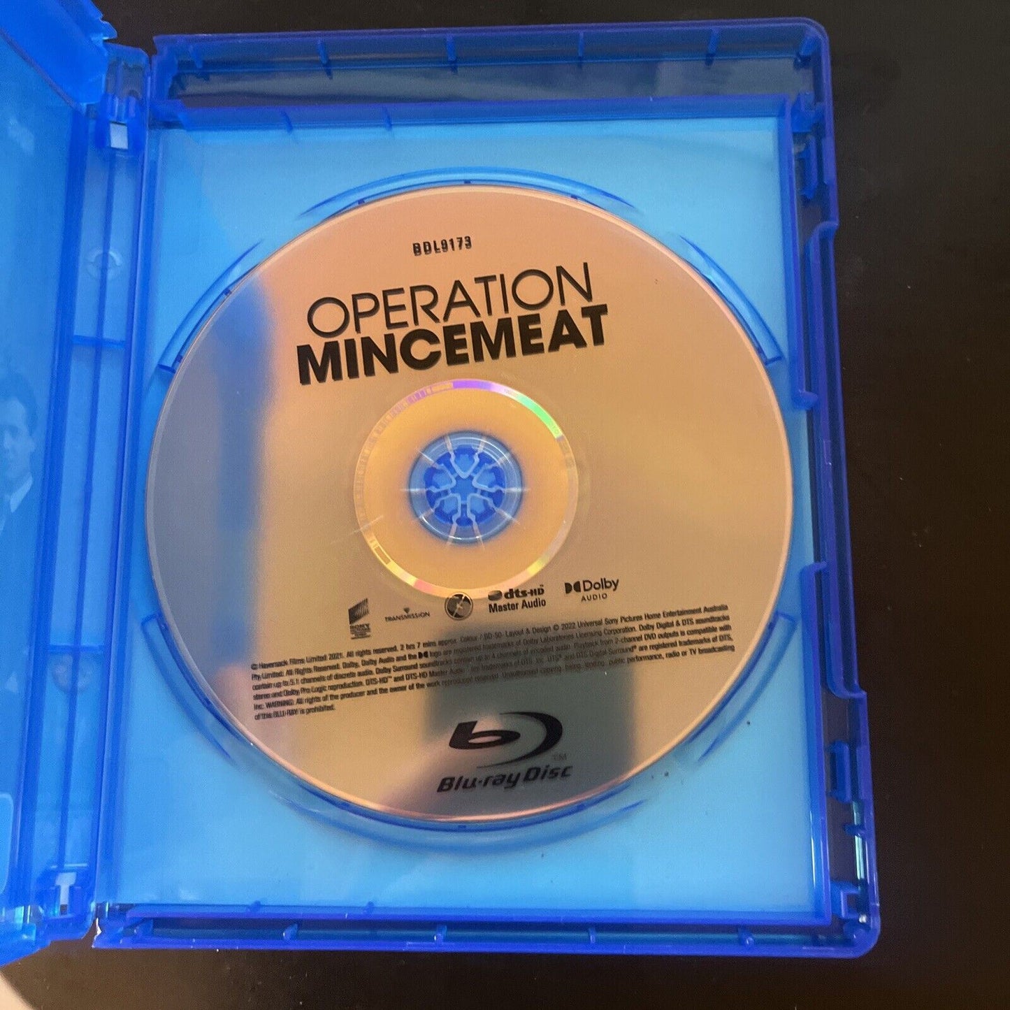 Operation Mincemeat (Blu-ray, 2021) Rufus Wright, Matthew MacFadyen Region B