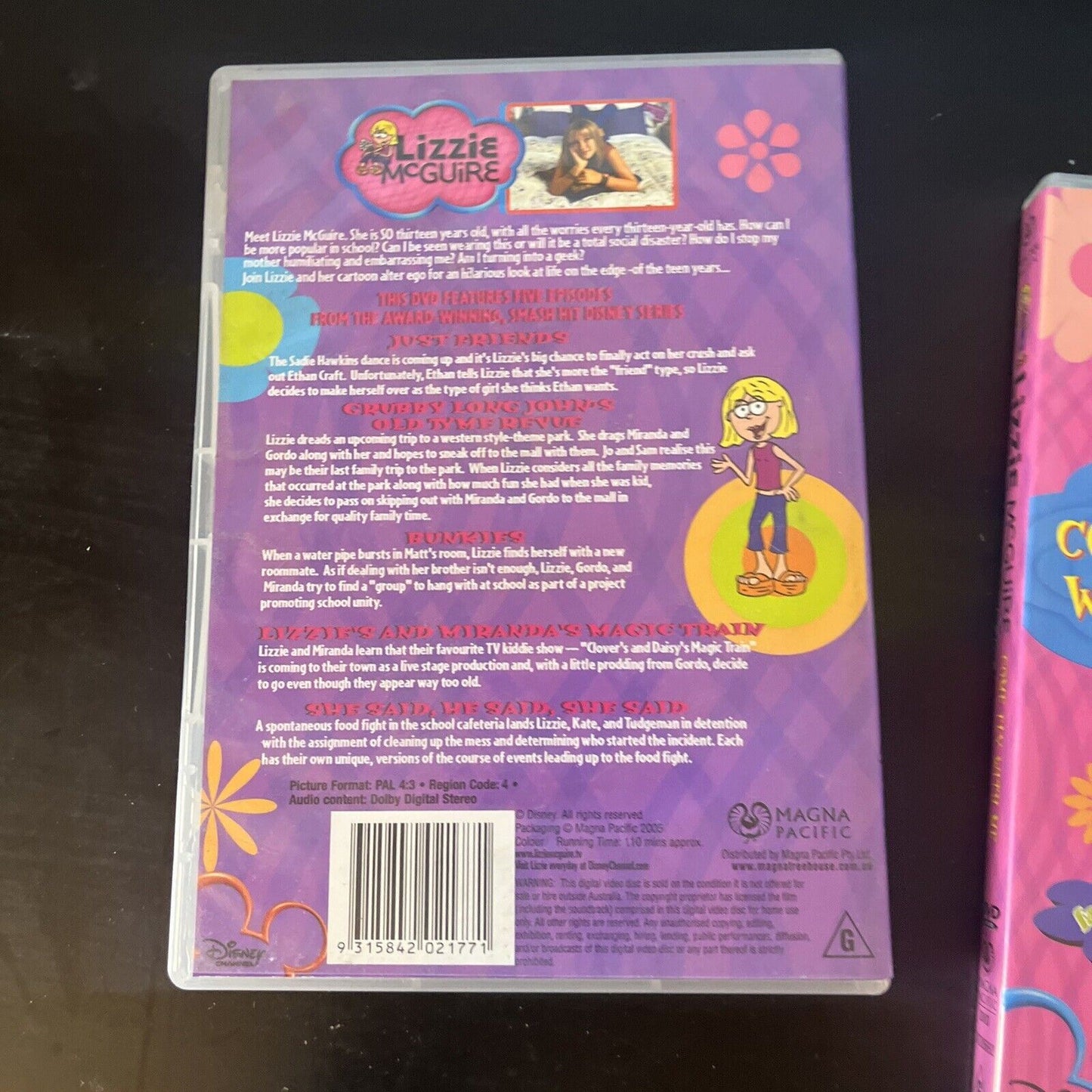 Lizzie McGuire - Come Fly With Me & Just Friends (DVD) Hilary Duff Region 4