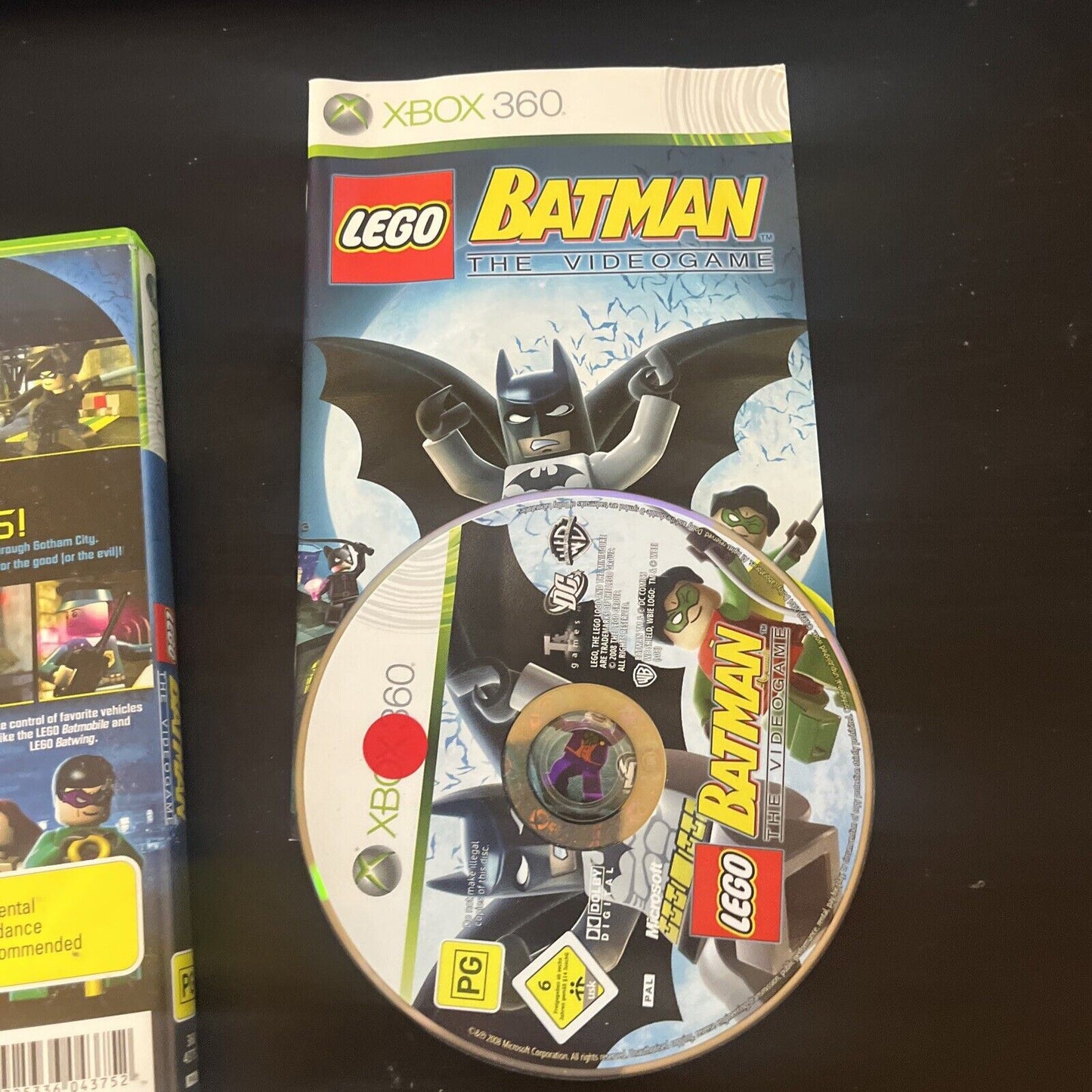 LEGO Batman The Videogame XBOX 360 With Manual PAL