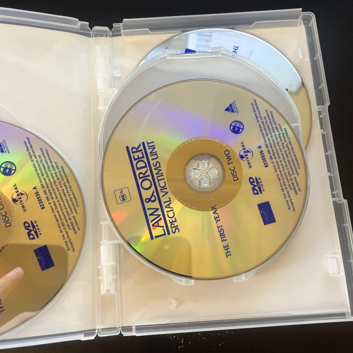 Law And Order - Special Victims Unit : Season 1 (DVD, 1999, 6-Disc) Region 4&2