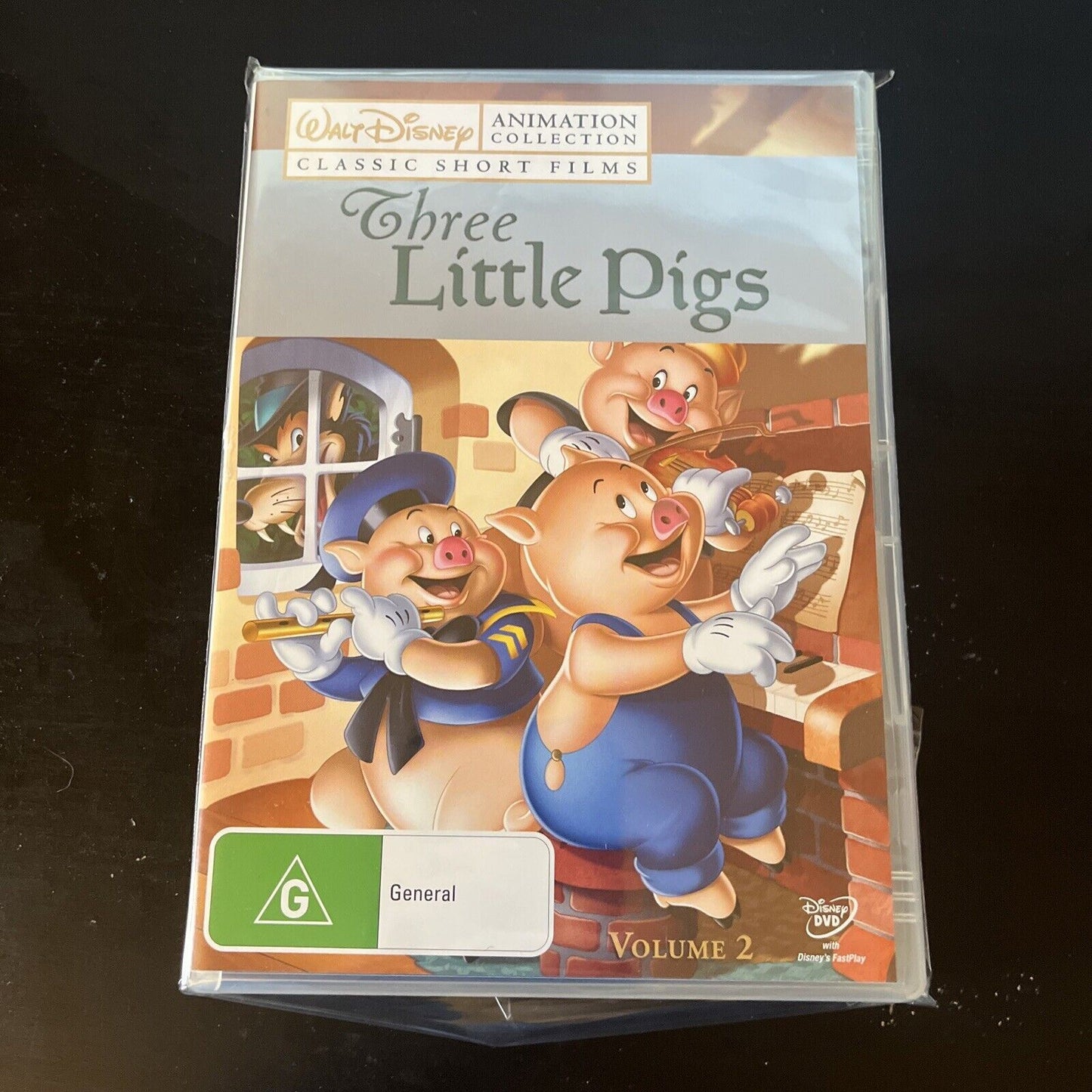 Disney Animation Collection - The Three Little Pigs : Vol 2 (DVD, 1933) Region 4