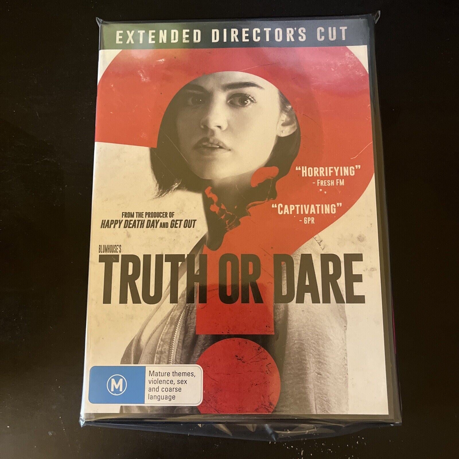 Truth Or Dare (Extended Director's Cut, DVD, 2018) Lucy Hale, NEW Regi ...