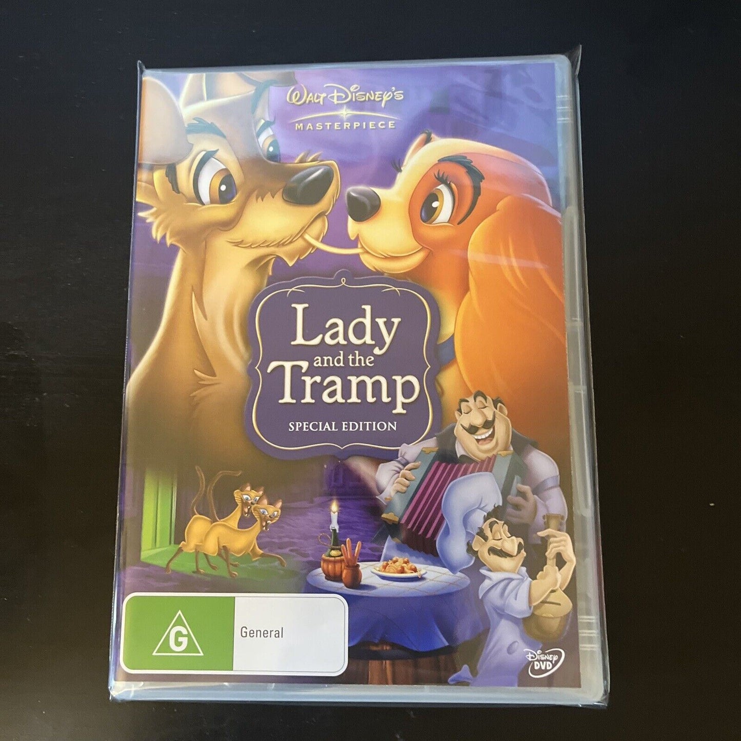 Lady And The Tramp (Special Edition, DVD, 1955) Peggy Lee, NEW Region 4