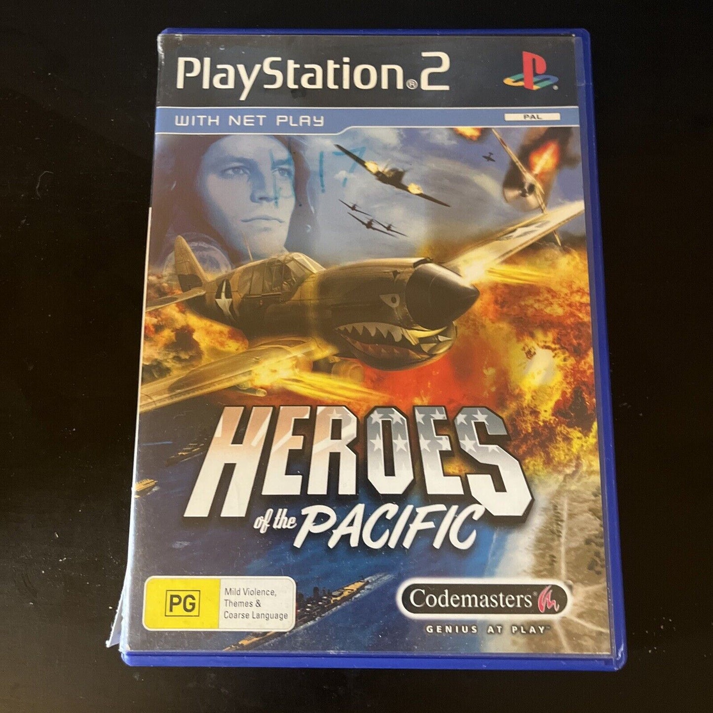 Heroes of the Pacific Sony Playstation 2 PS2 AUS PAL