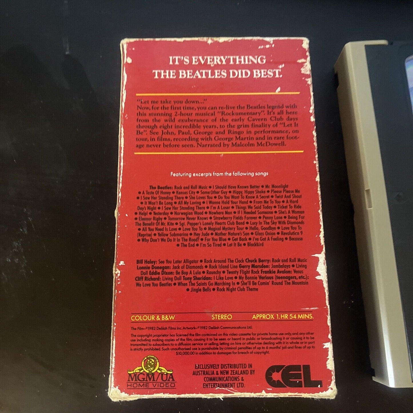 The Compleat Beatles (VHS, 1982) PAL