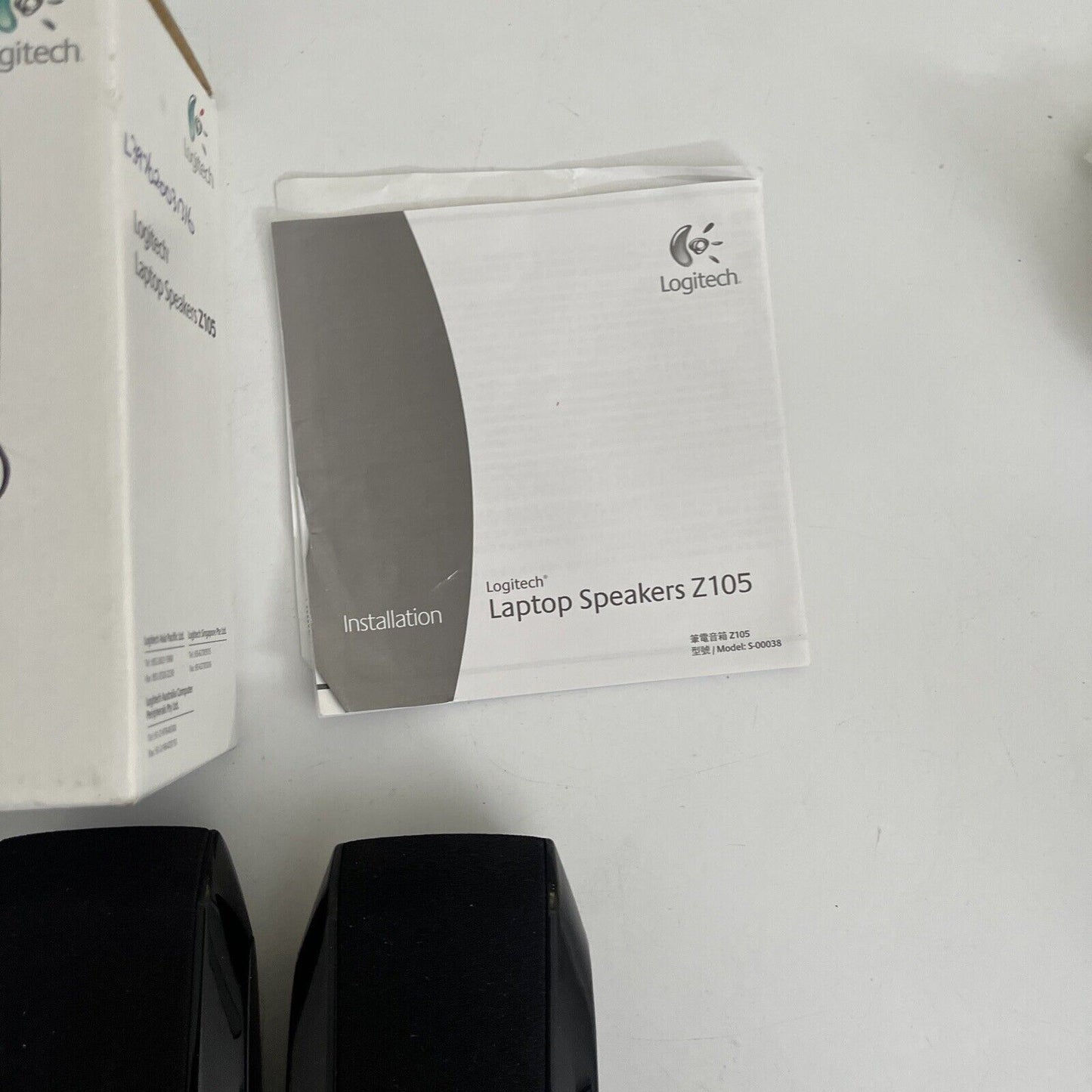 Logitech Z105 USB Digital Audio Powered Computer Laptop Speakers