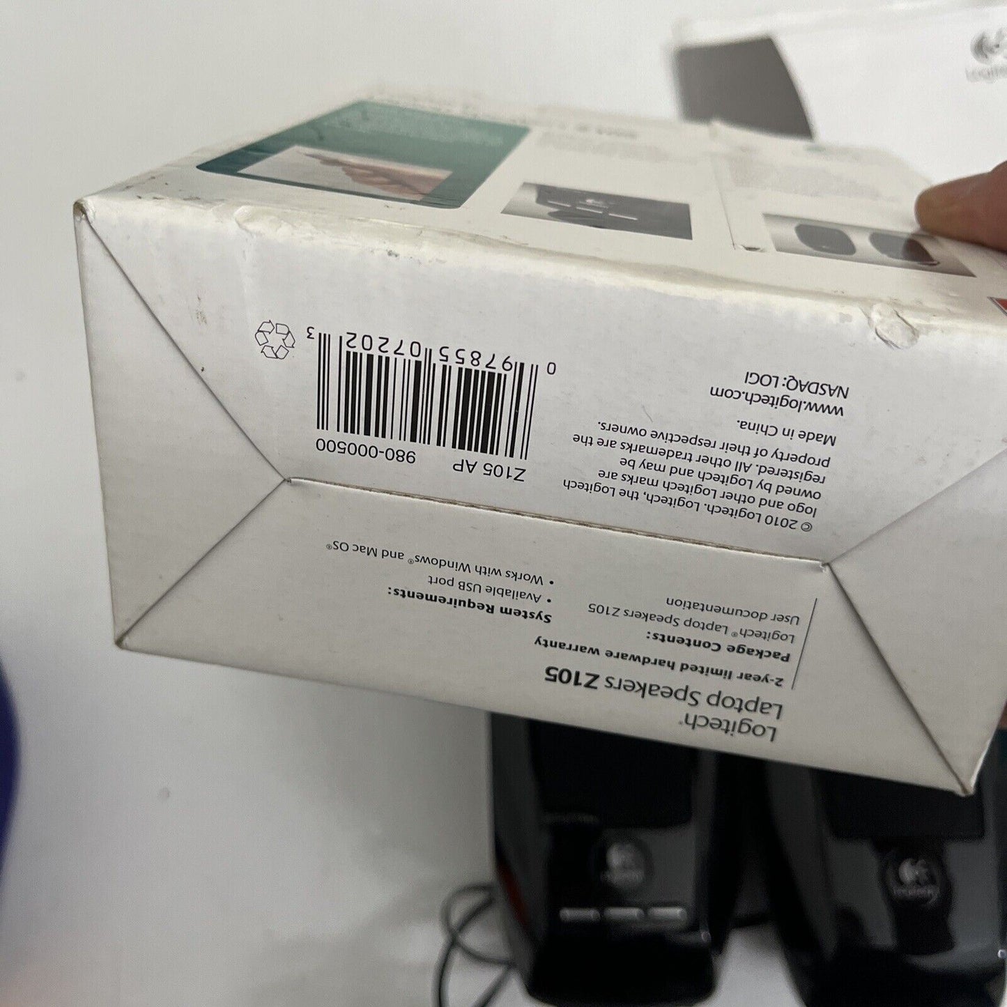 Logitech Z105 USB Digital Audio Powered Computer Laptop Speakers