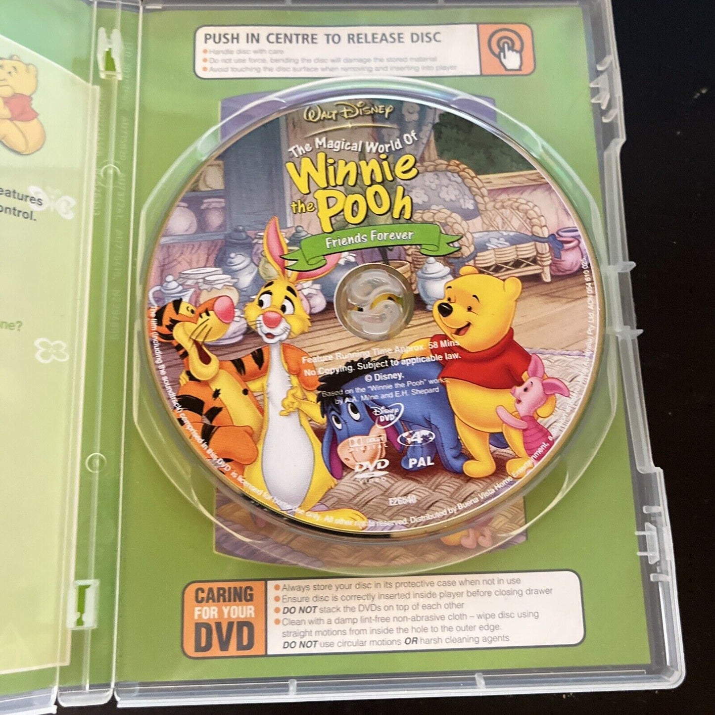 The Magical World Of Winnie The Pooh - Friends Forever (DVD, 2004) Region 4