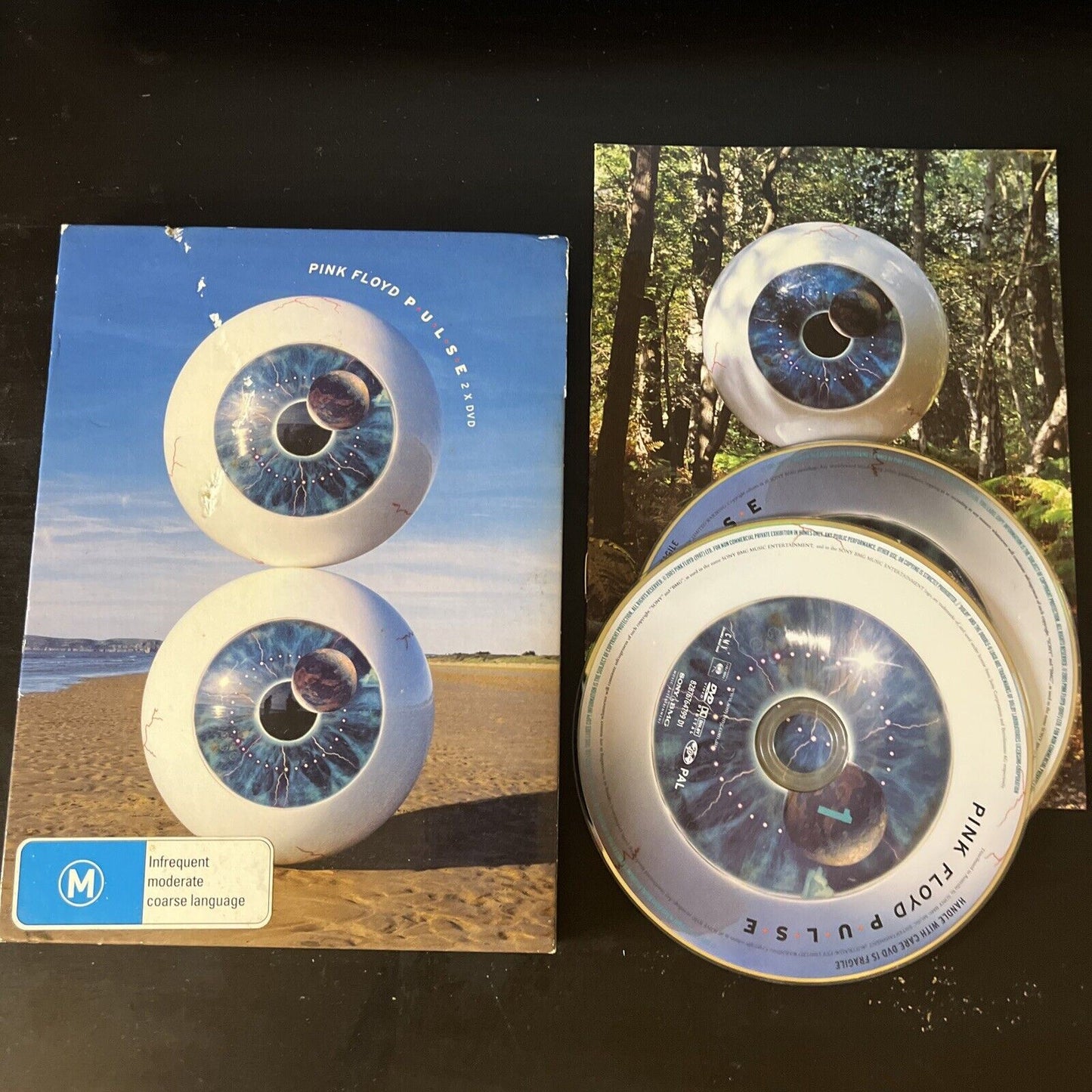 Pink Floyd In Concert Pulse DVD 1994 2 Disc All Regions Retro Unit pink-floyd-in-concert-pulse-dvd-1994-2-disc-all-regions-retro-unit