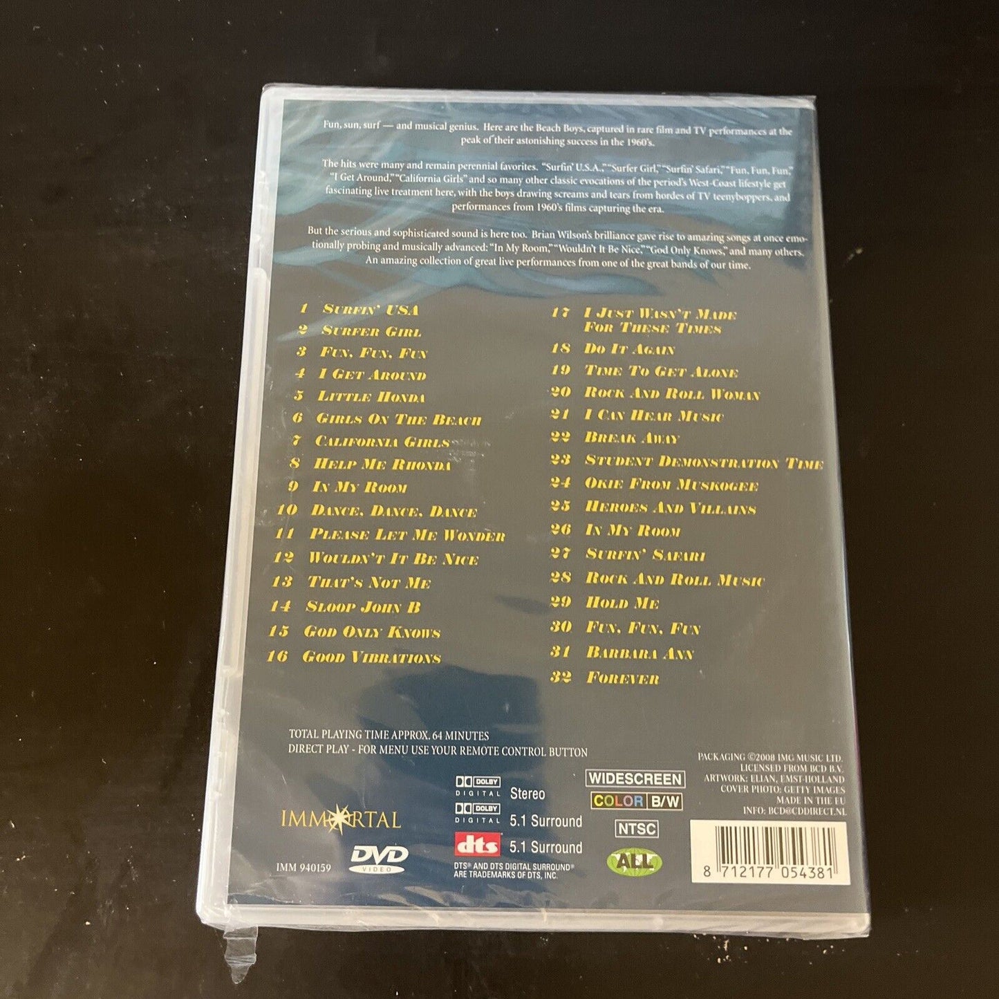 *New Sealed* The Beach Boys - Forever (DVD, 2008) Region 4