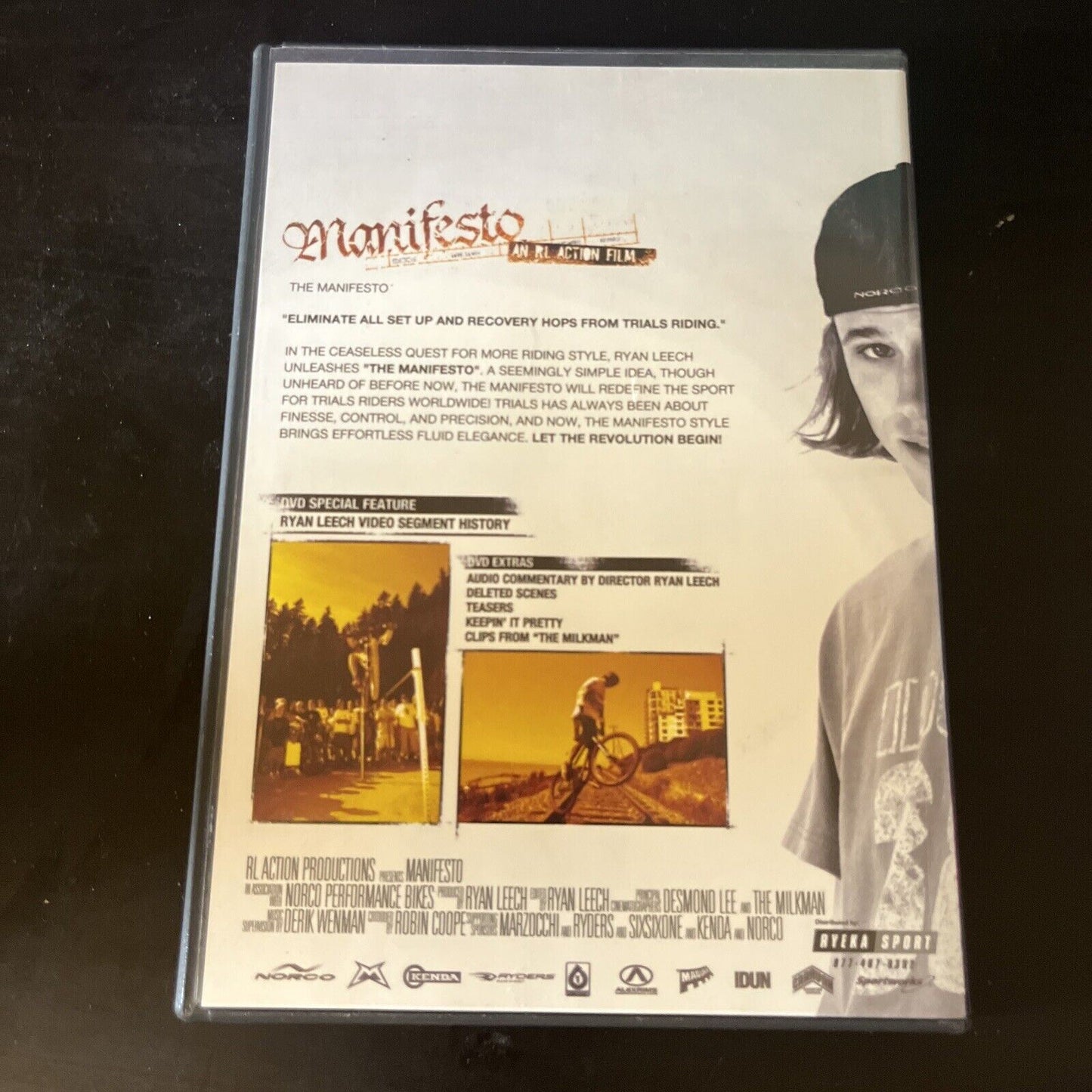 Manifesto Ryan Leech (DVD) All Regions