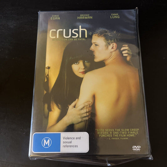 Crush (DVD, 2009) Christopher Egan, Emma Lung, Brooke Harmon NEW Region 4