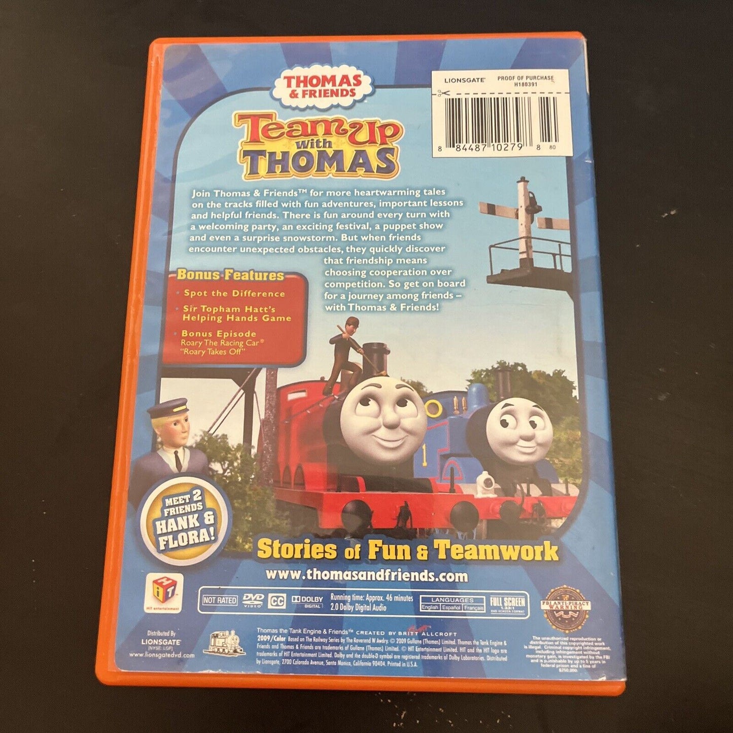 Thomas & Friends - Team up with Thomas (DVD, 2009) Region 1