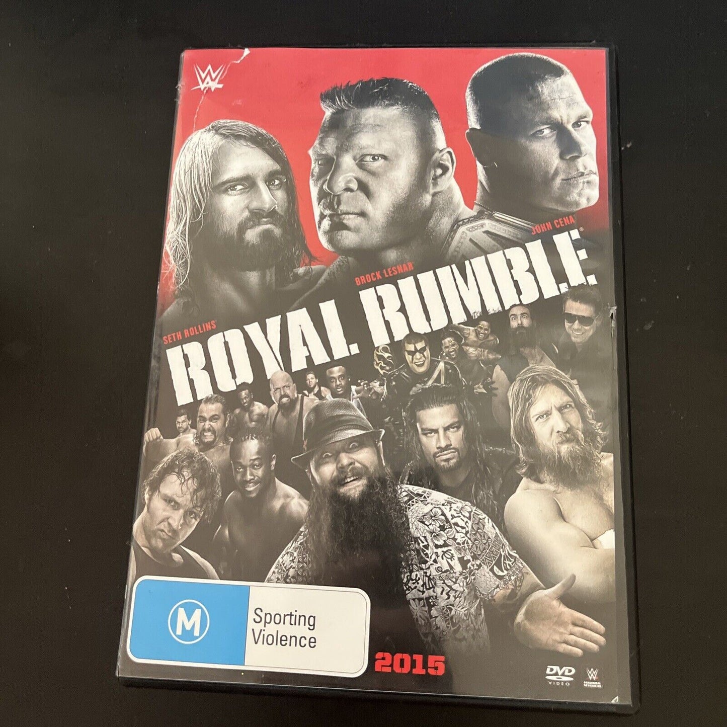 WWE - Royal Rumble 2015 (DVD, 2015) Daniel Bryan, John Cena, Region 4