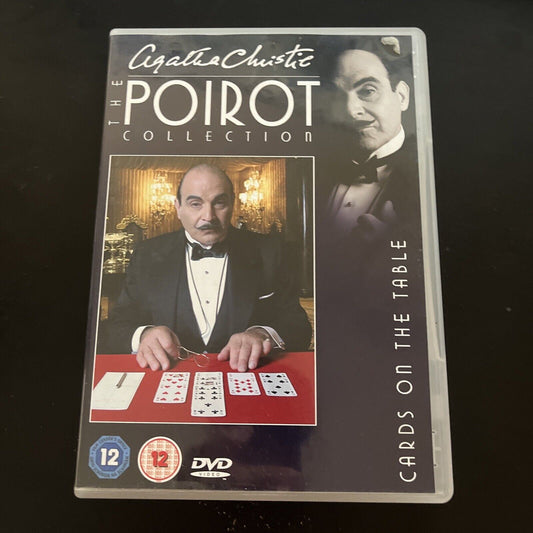 Agatha Christie - Cards On The Table (DVD, 1989) David Suchet All Regions