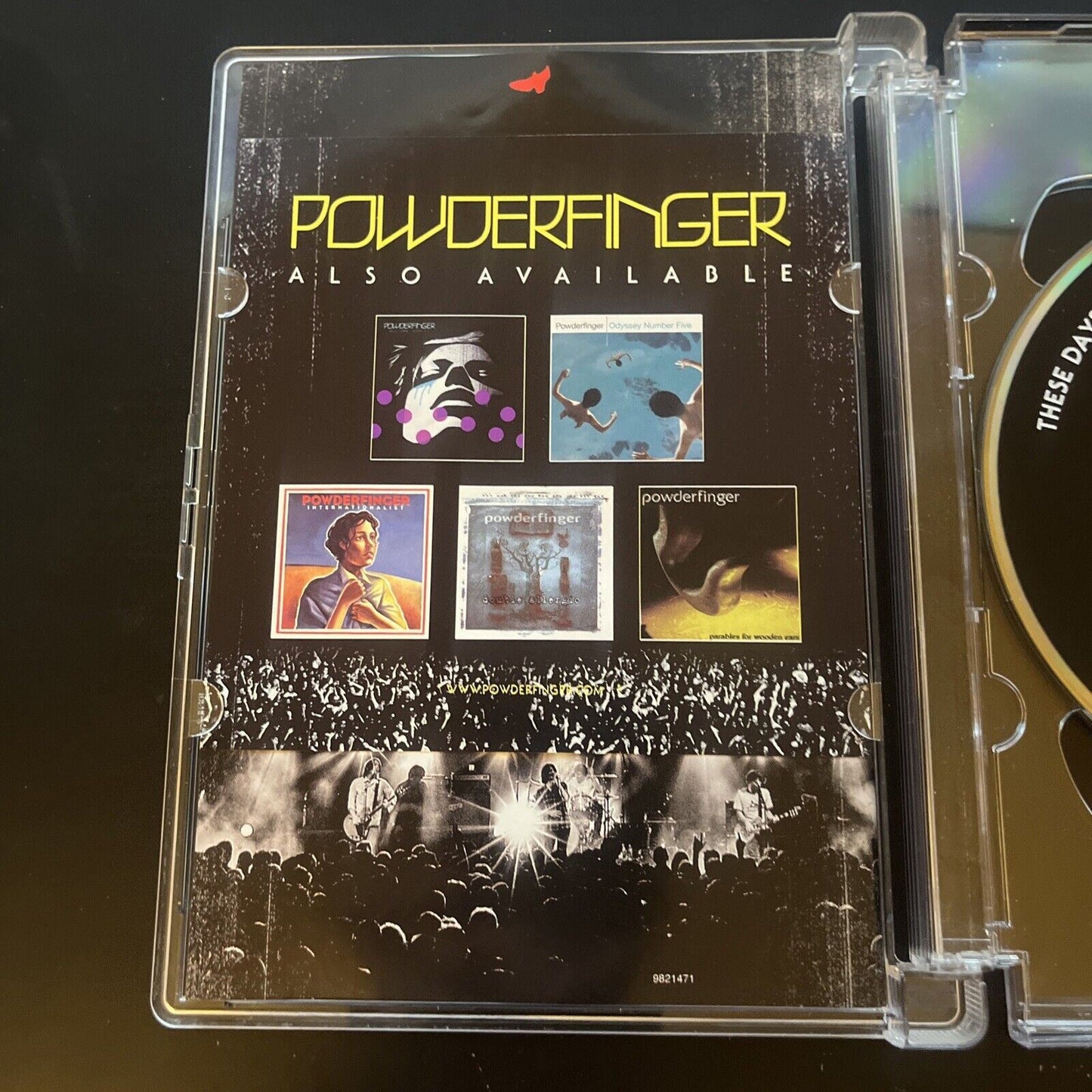 Powderfinger These Days: Live In Concert (DVD, 2004, 2-Disc) All Regions