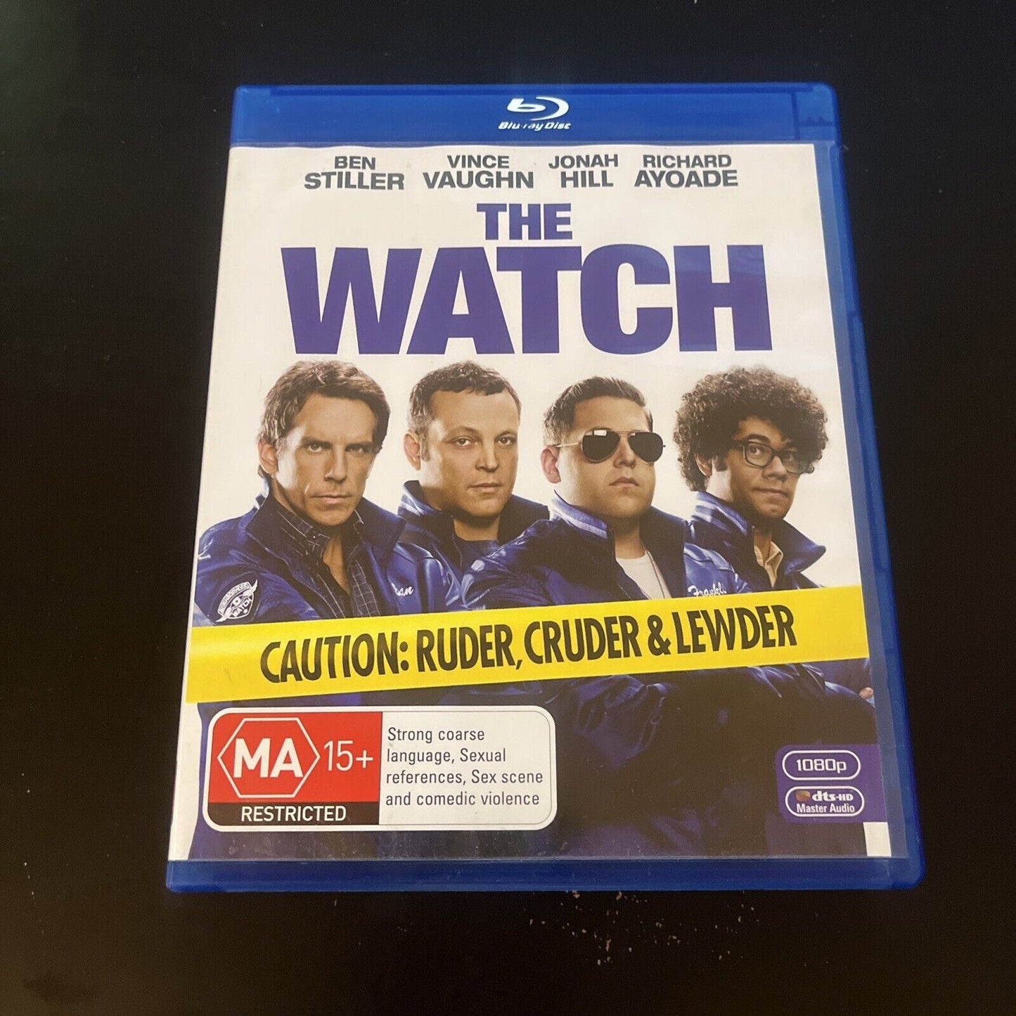 The Watch (Blu-ray, 2012) Ben Stiller, Vince Vaughn, Jonah Hill Region B