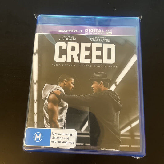 Creed (Blu-ray, 2015) Sylvester Stallone NEW Region B