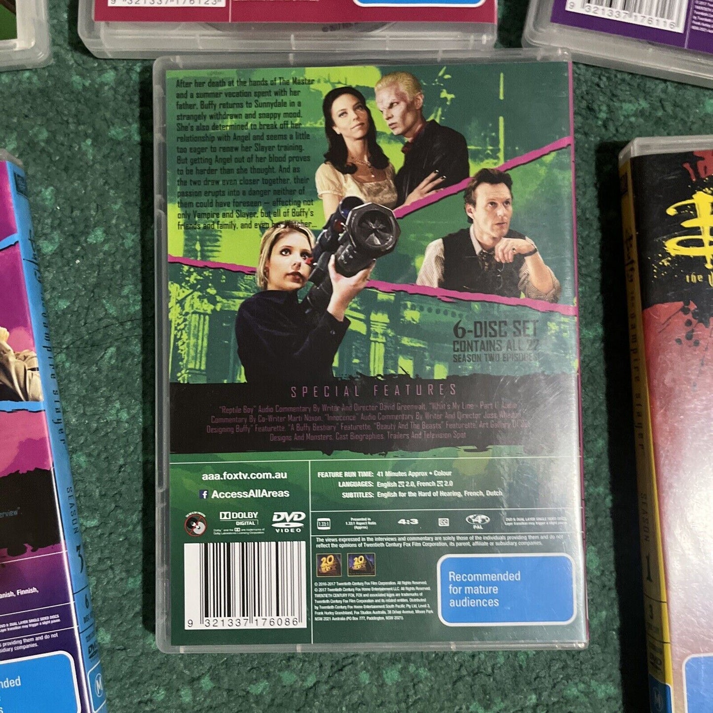 Buffy The Vampire Slayer: Series 1,2,3,4,5,6,7 & 8 Motion Comic DVD Region 4