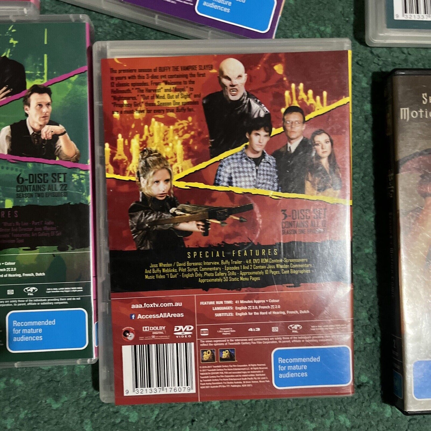Buffy The Vampire Slayer: Series 1,2,3,4,5,6,7 & 8 Motion Comic DVD Region 4