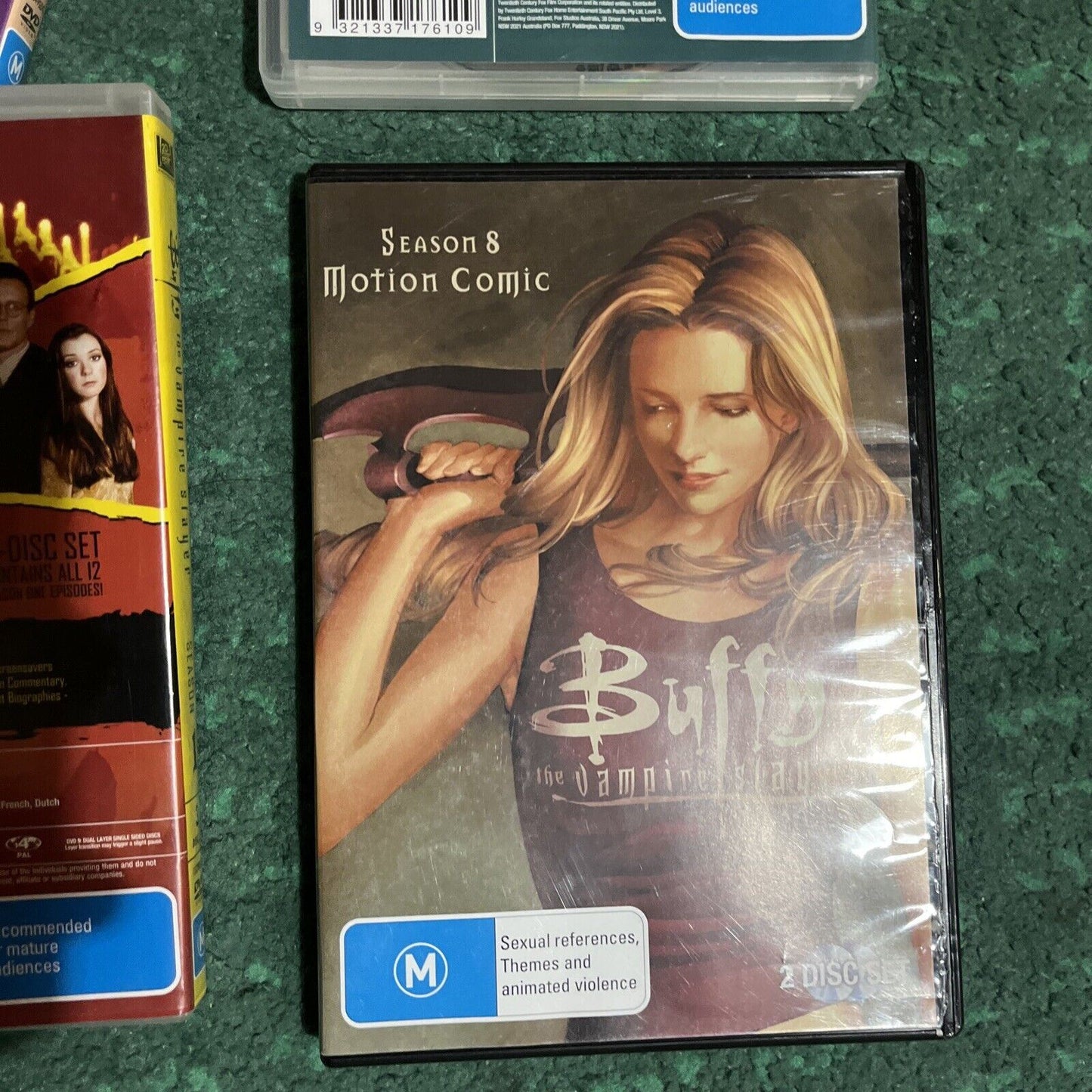 Buffy The Vampire Slayer: Series 1,2,3,4,5,6,7 & 8 Motion Comic DVD Region 4