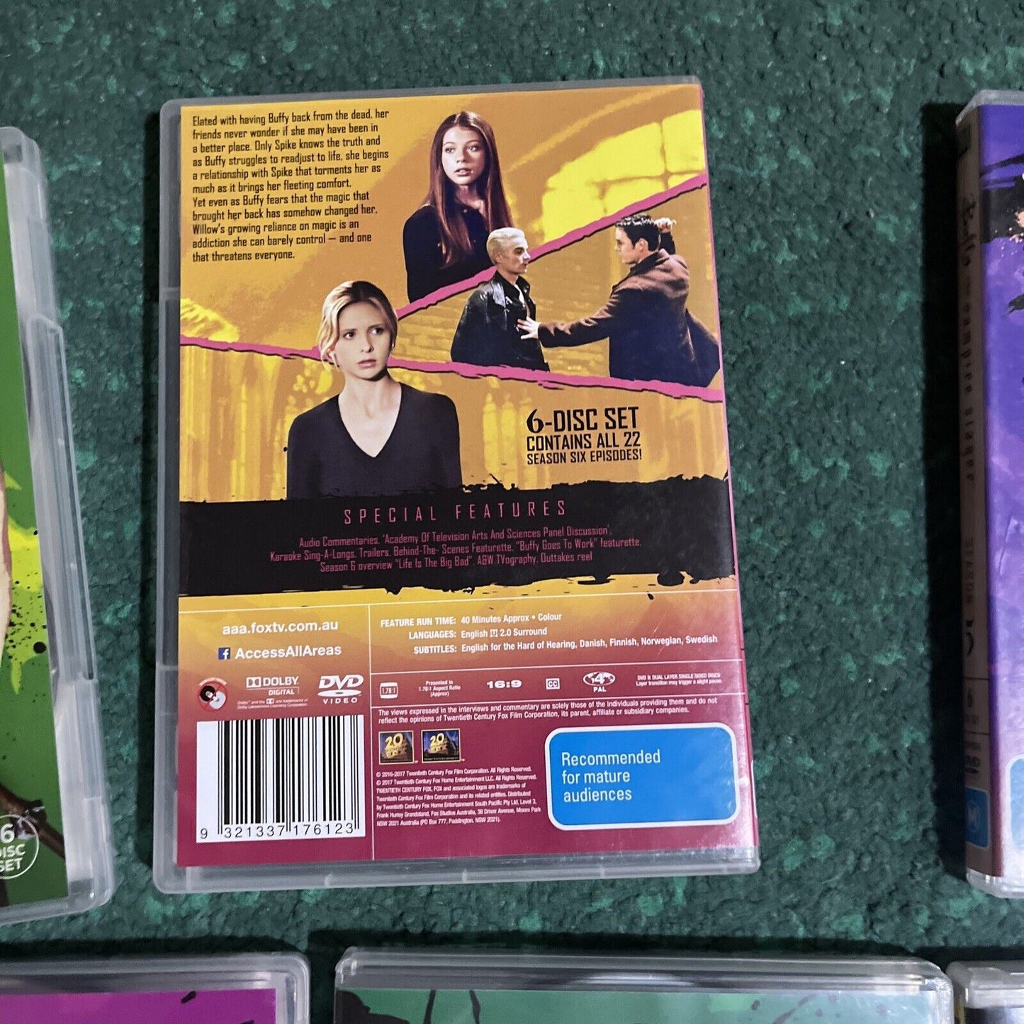 Buffy The Vampire Slayer: Series 1,2,3,4,5,6,7 & 8 Motion Comic DVD Region 4