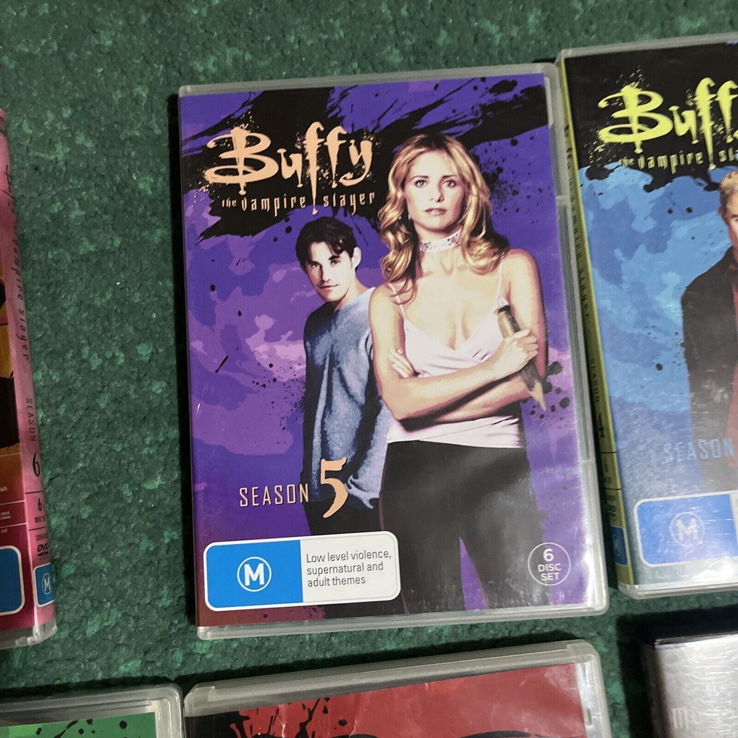 Buffy The Vampire Slayer: Series 1,2,3,4,5,6,7 & 8 Motion Comic DVD Region 4