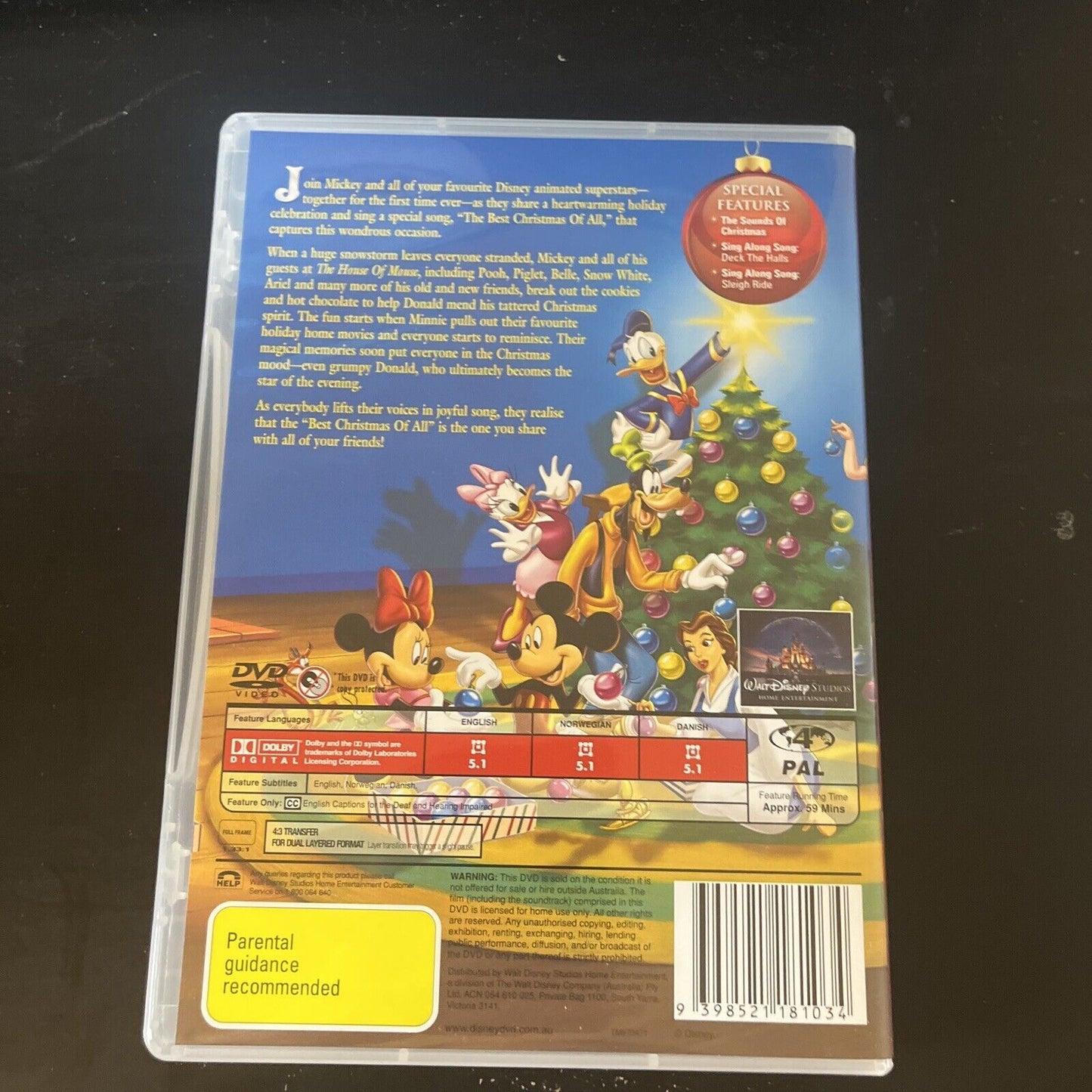 Mickey's Magical Christmas - Snowed At The House Of Mouse (DVD) Region 4