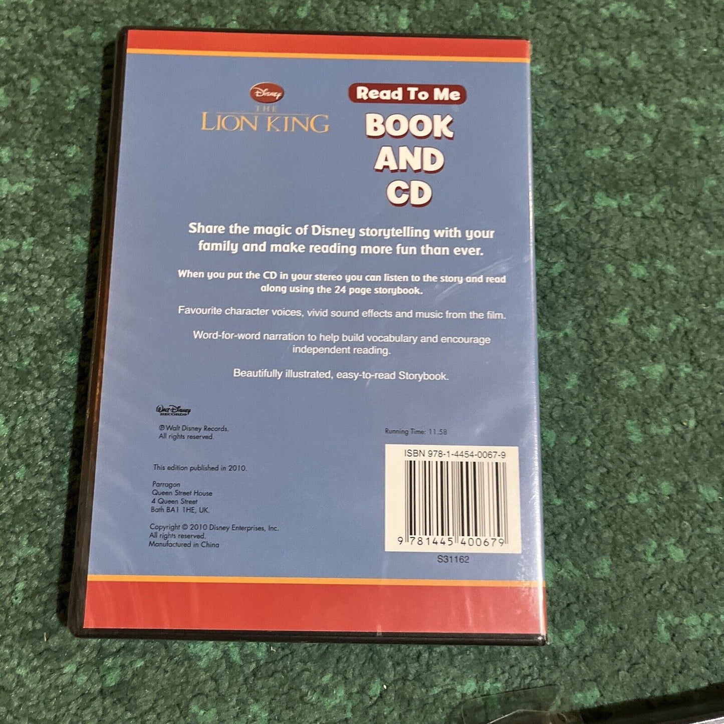 9x Disney Read to Me: Book and CD with Original Voices & Sound Effects