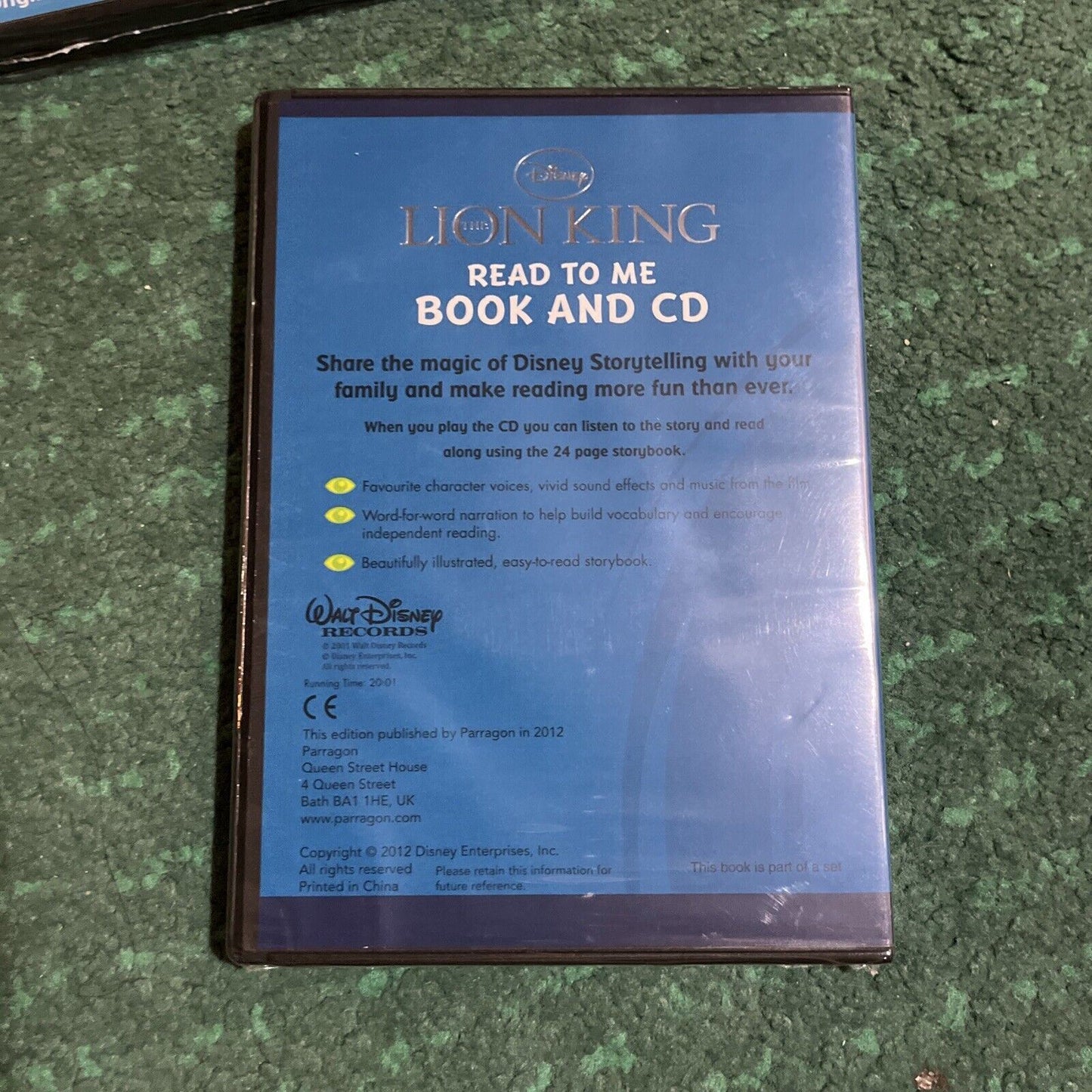 9x Disney Read to Me: Book and CD with Original Voices & Sound Effects