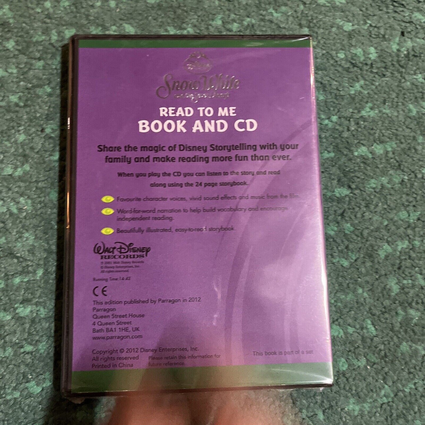 9x Disney Read to Me: Book and CD with Original Voices & Sound Effects