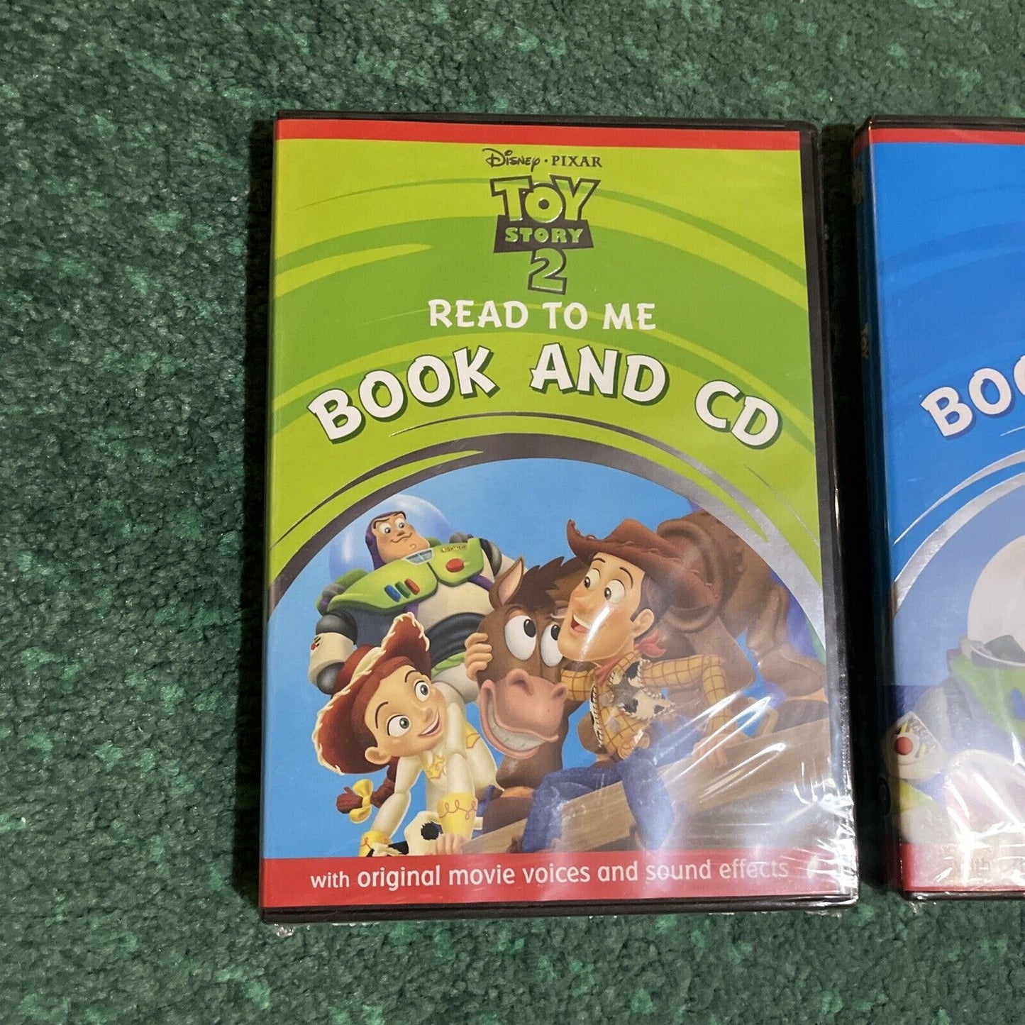 Toy Story & Toy Story 2 Read To Me Book & Audio CD Disney Pixar