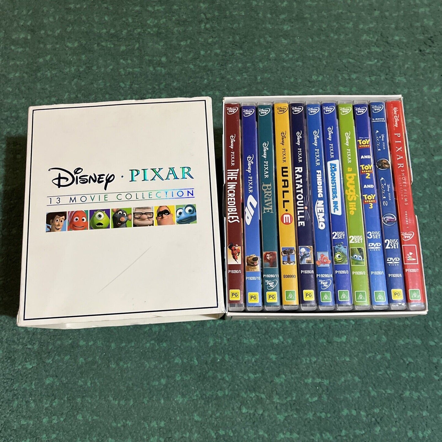 Disney Pixar 13 Movie Collection Boxset Region 4