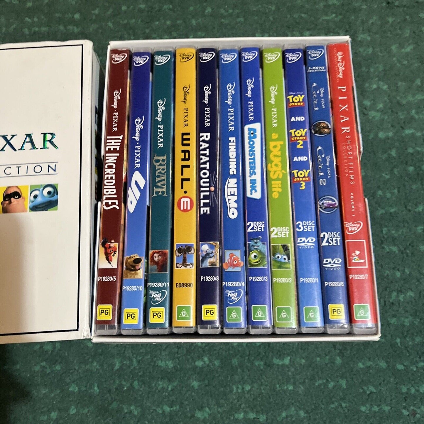 Disney Pixar 13 Movie Collection Boxset Region 4