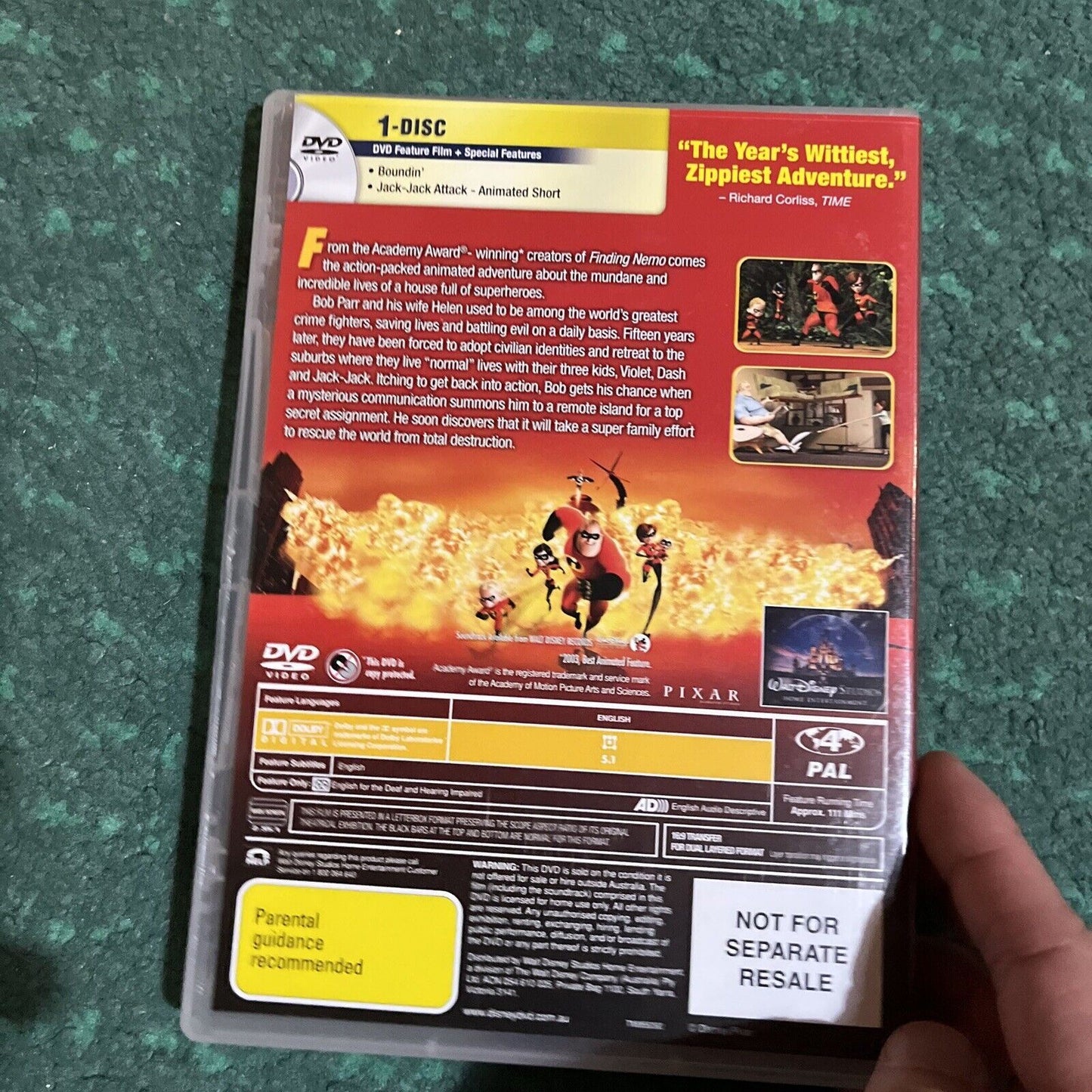 Disney Pixar 13 Movie Collection Boxset Region 4