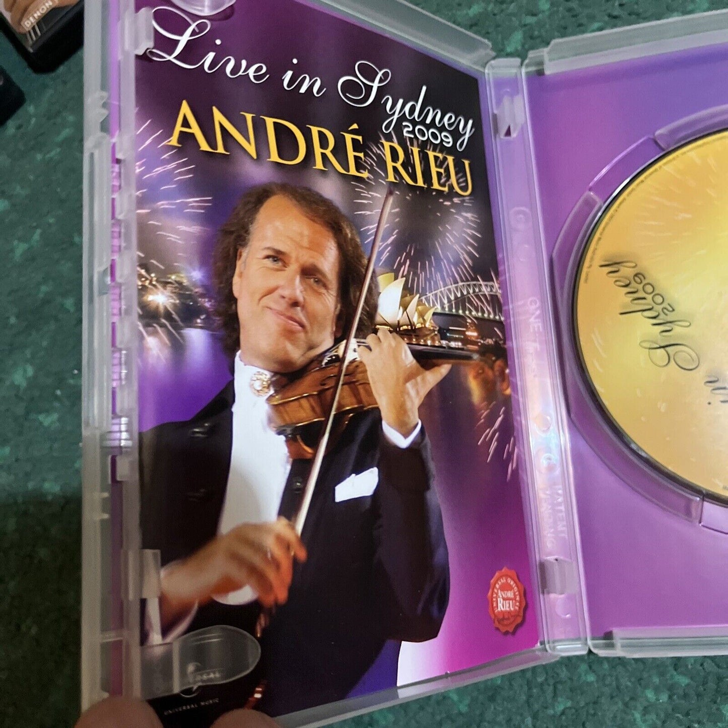 4x Andre Rieu DVDs: Live in Sydney / Australia / Dublin And Dreaming All Regions