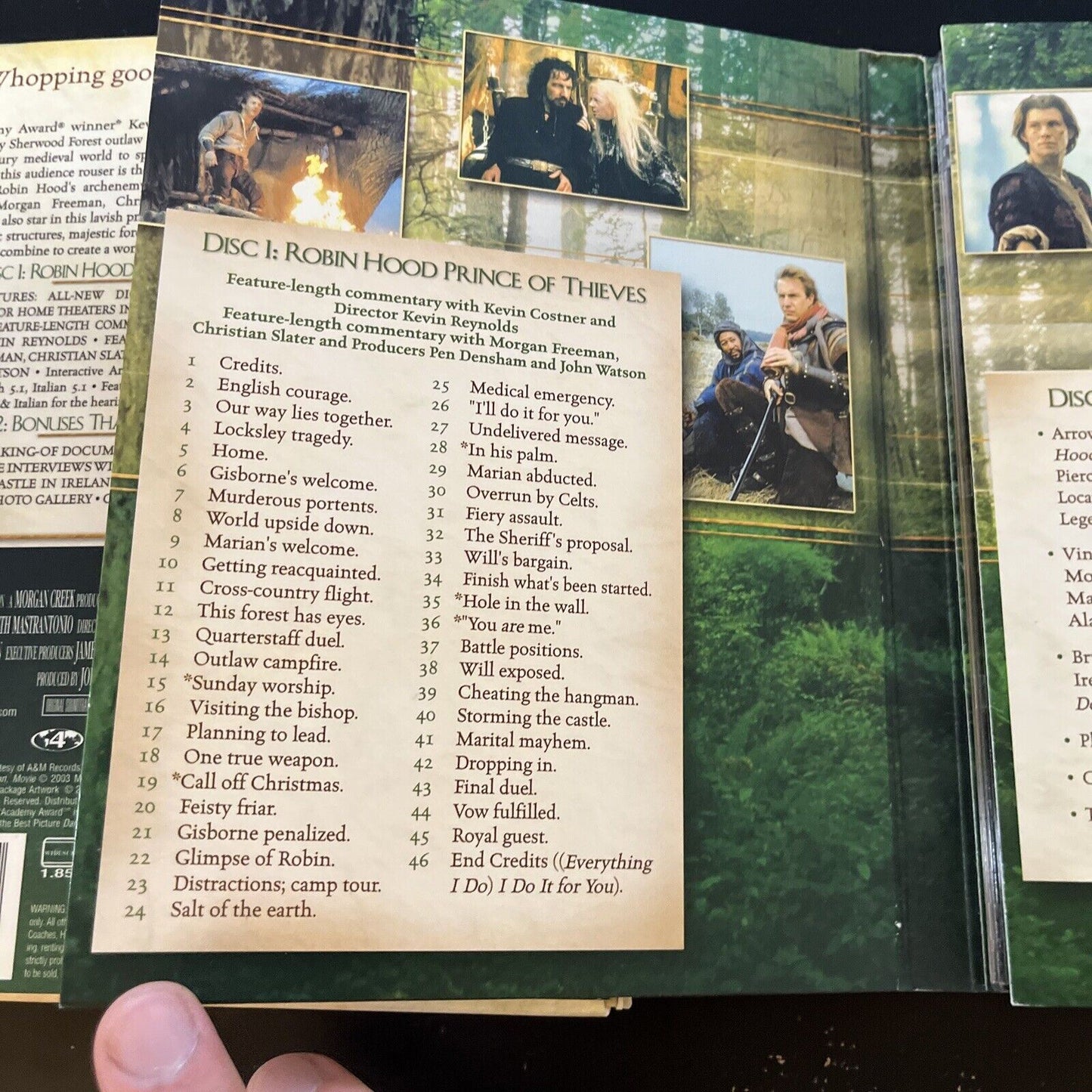 Robin Hood: Prince Of Thieves - Extended Edition (DVD, 2002, 2-Disc) Region 4