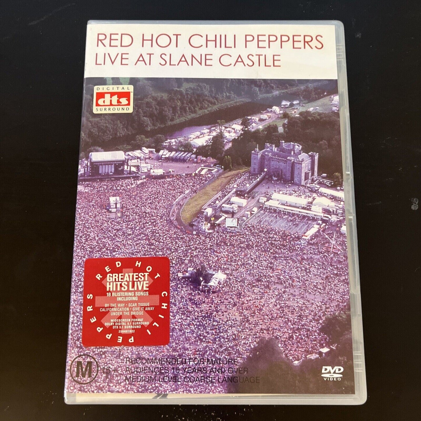 Red Hot Chili  Peppers Live In Slane Castle  (DVD, 2003) Region 4