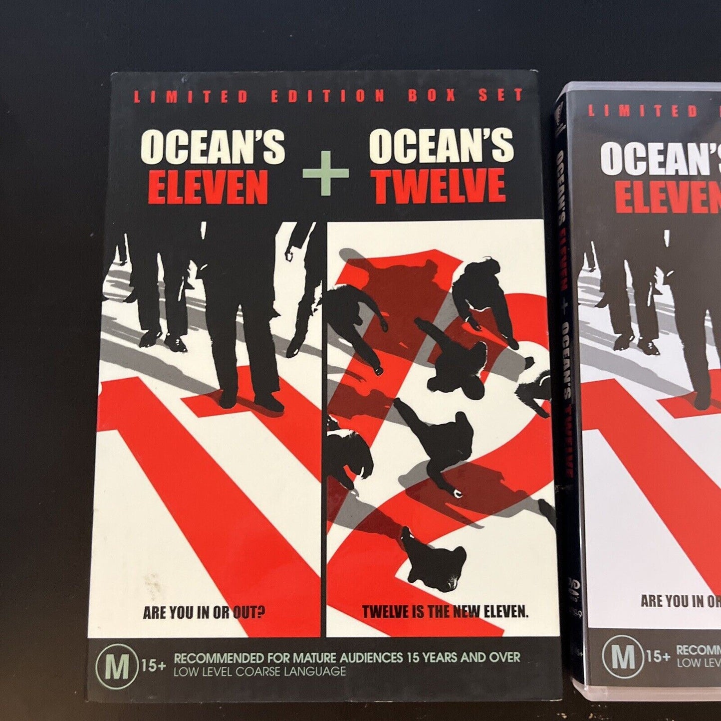 Ocean's Eleven / Ocean's Twelve (DVD, 2004, 2-Disc) Region 4