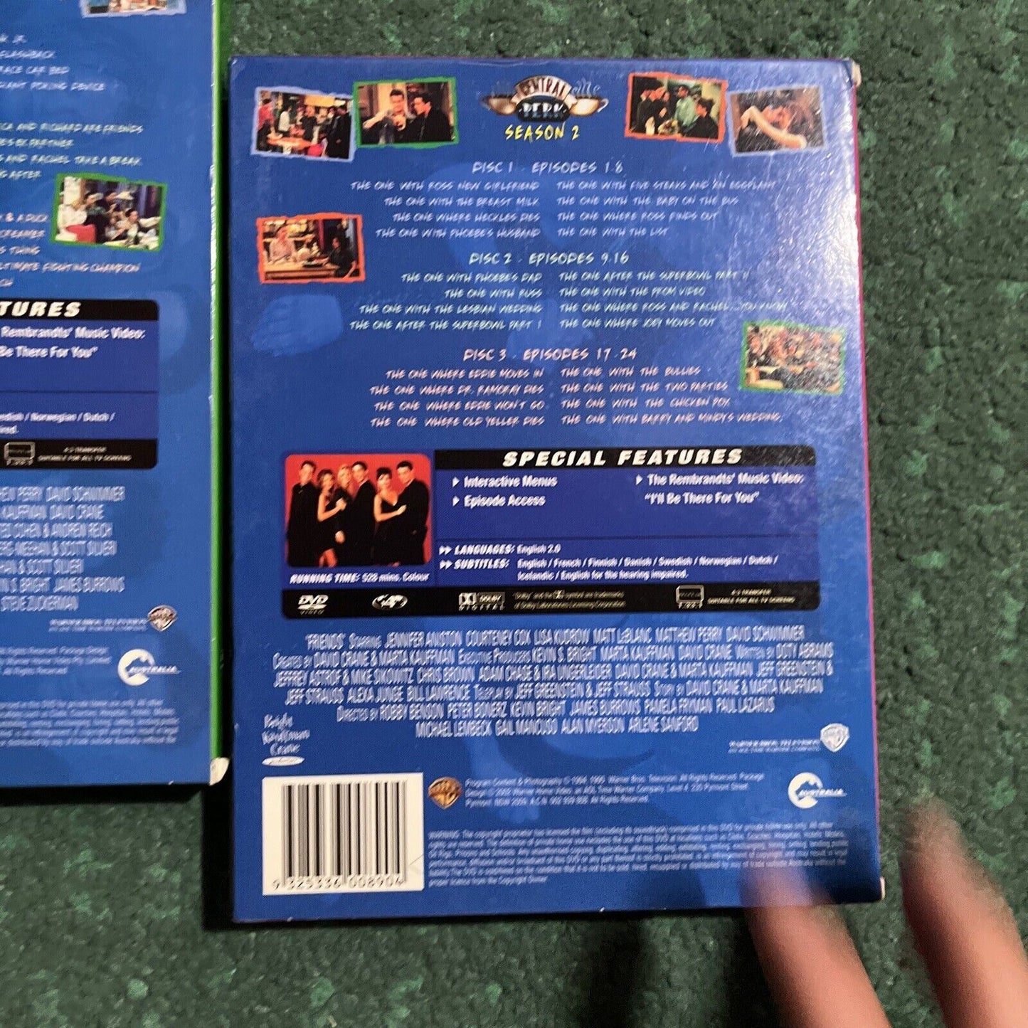 Friends - Complete Season 1,2,3,4,5,6,7,8,9,10 DVD Region 4