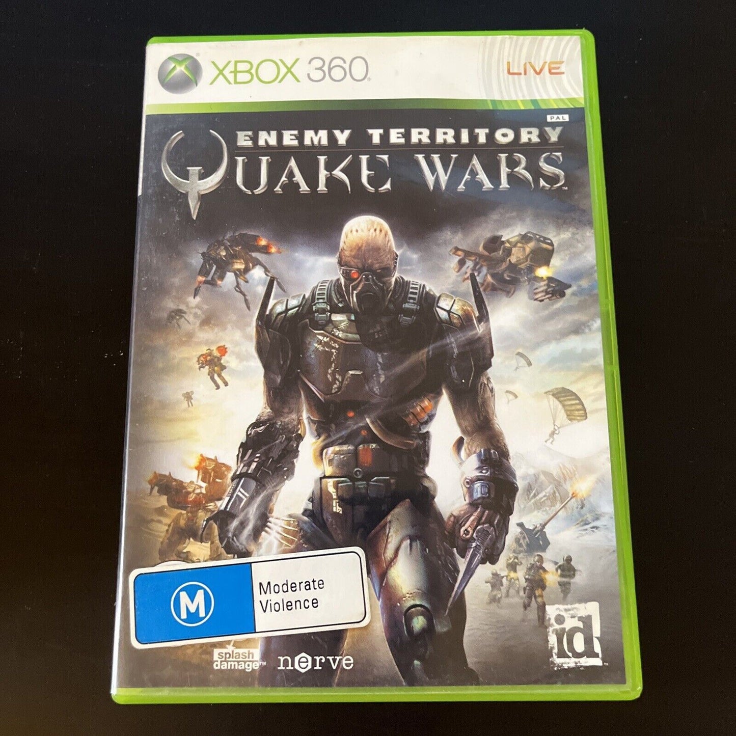 Enemy Territory: Quake Wars - Microsoft Xbox 360 Game  PAL