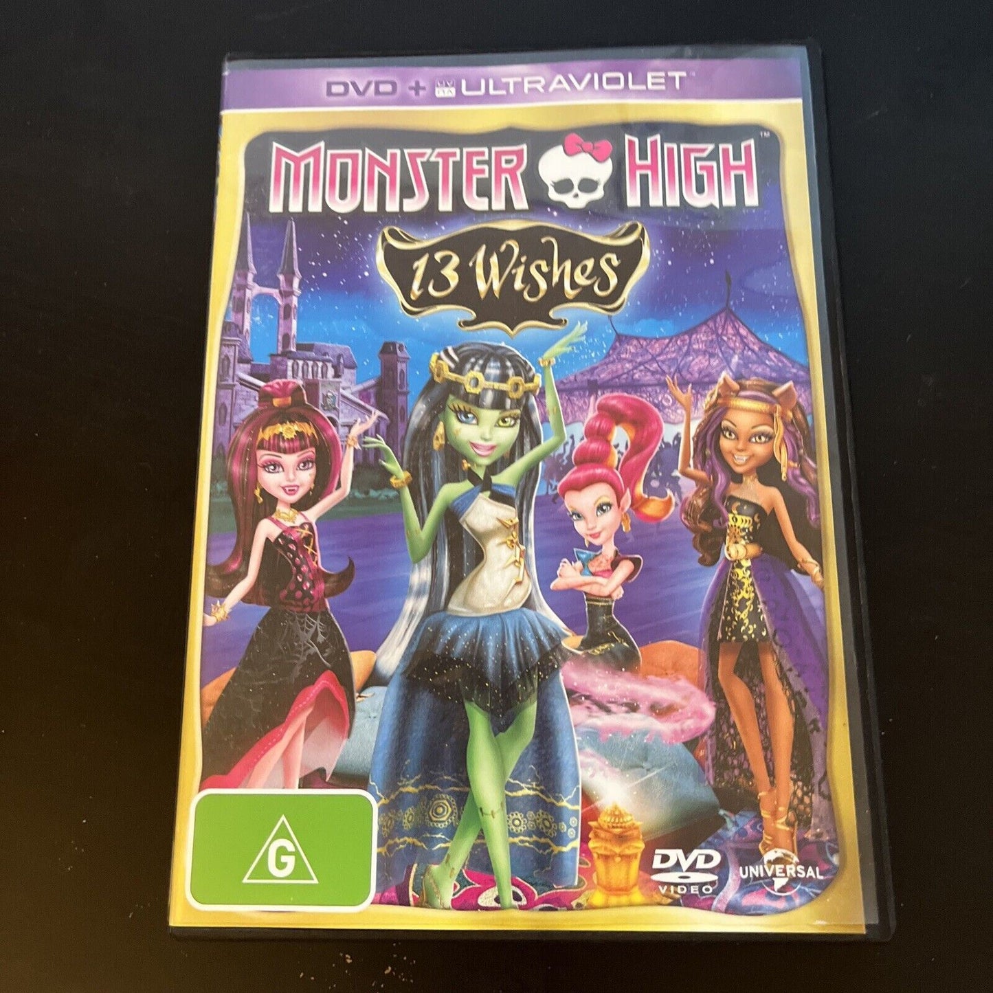 Monster High - 13 Wishes (DVD, 2013) Region 4&2