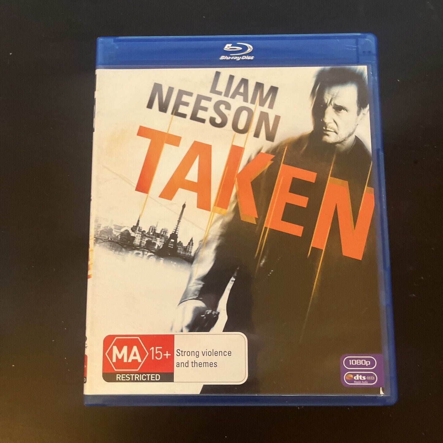 Taken (Blu-ray, 2009) Liam Neeson, Maggie Grace, Famke Janssen Region B