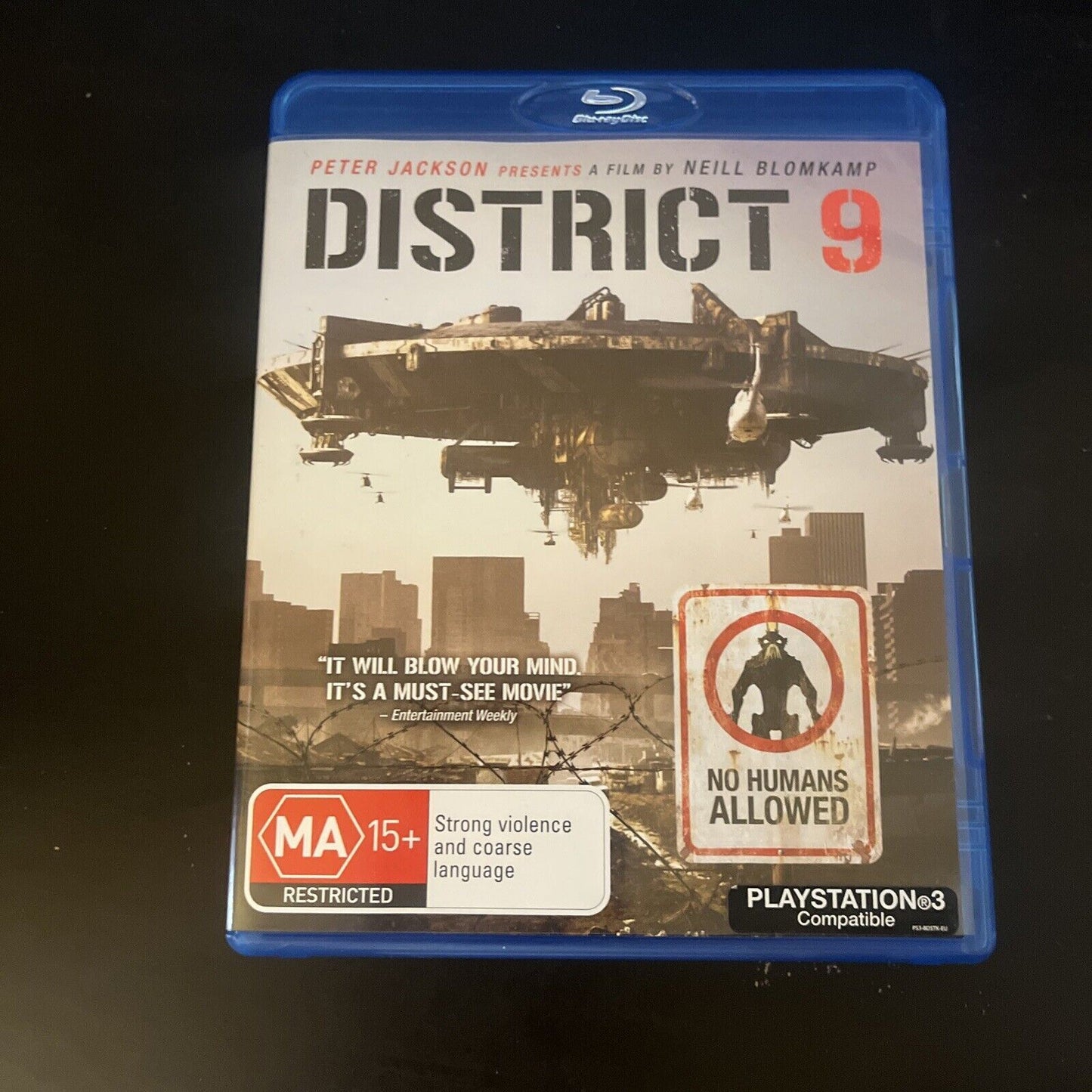 District 9 (Blu-ray, 2009) Sharlto Copley, David James, Jason Cope All Regions